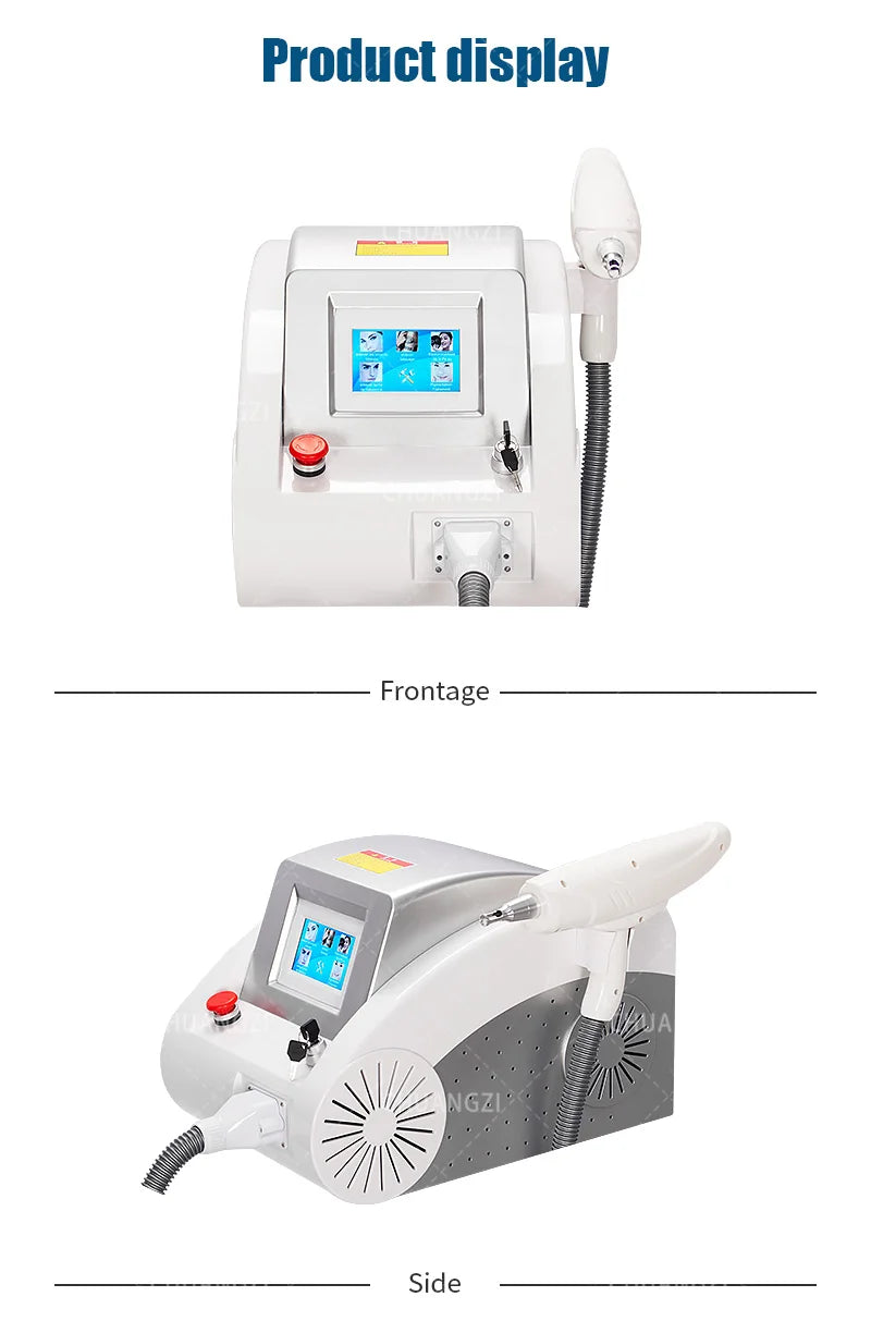 Máquina de Belleza Láser Más Vendida, Láser Portátil Q-switch ND YAG para Eliminación de Tatuajes, Eliminación de Pigmentación, Máquina de Peeling de Carbono