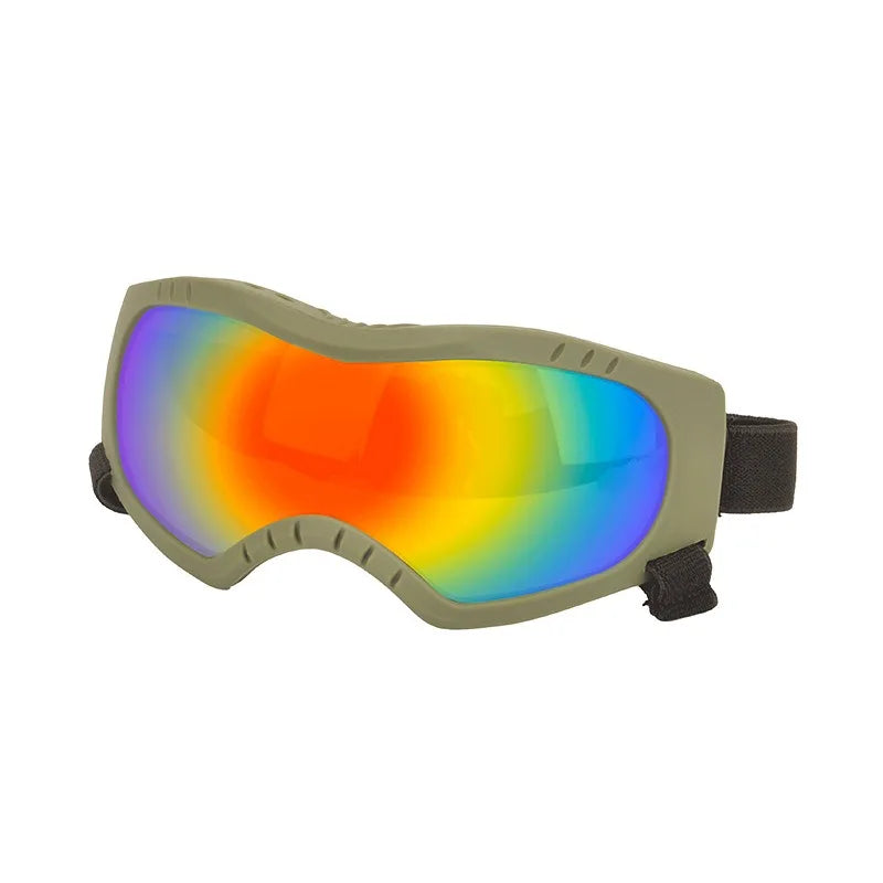 LETVIA Gafas para perros Gafas de sol con protección UV para mascotas para perros medianos Gafas específicas para mascotas al aire libre A prueba de viento A prueba de arena para senderismo