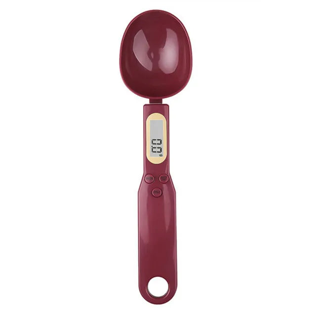 Mini báscula de cuchara báscula Digital de cocina báscula electrónica LCD para alimentos 0,1-500g cocina harina leche café en polvo cuchara medidora de peso