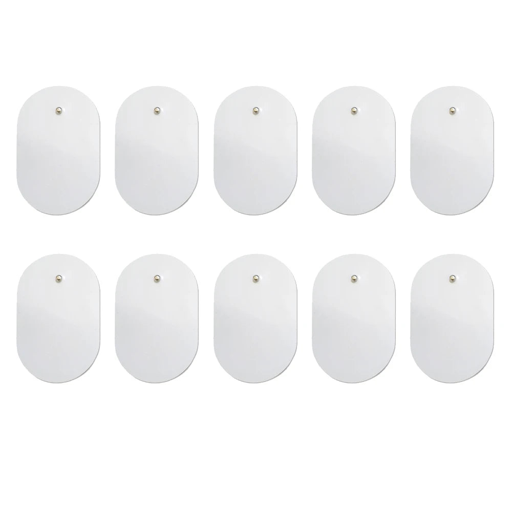 Almohadillas de Gel para masajeador Ems, parche ensanchador de cuello, pegatina trasera, parches de pulso de estimulación muscular, Fitness, alivio del dolor corporal de cuello