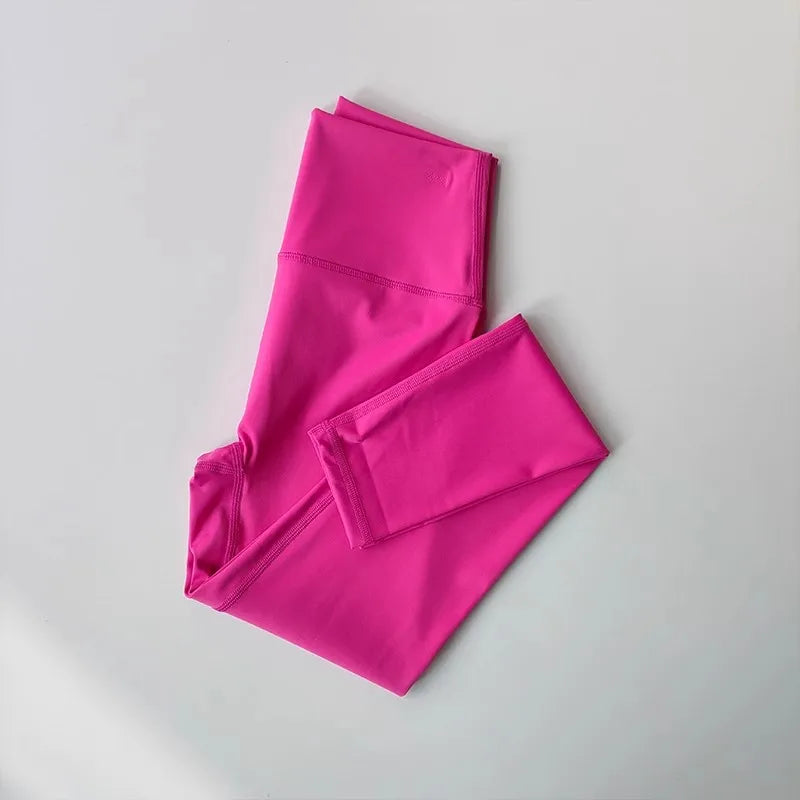 Conjunto de Yoga transpirable para mujer, traje deportivo de 2 uds, ropa de gimnasio, ropa de entrenamiento, Top corto de gimnasia, Legging de cintura alta, conjunto de sujetador de Fitness, trajes deportivos