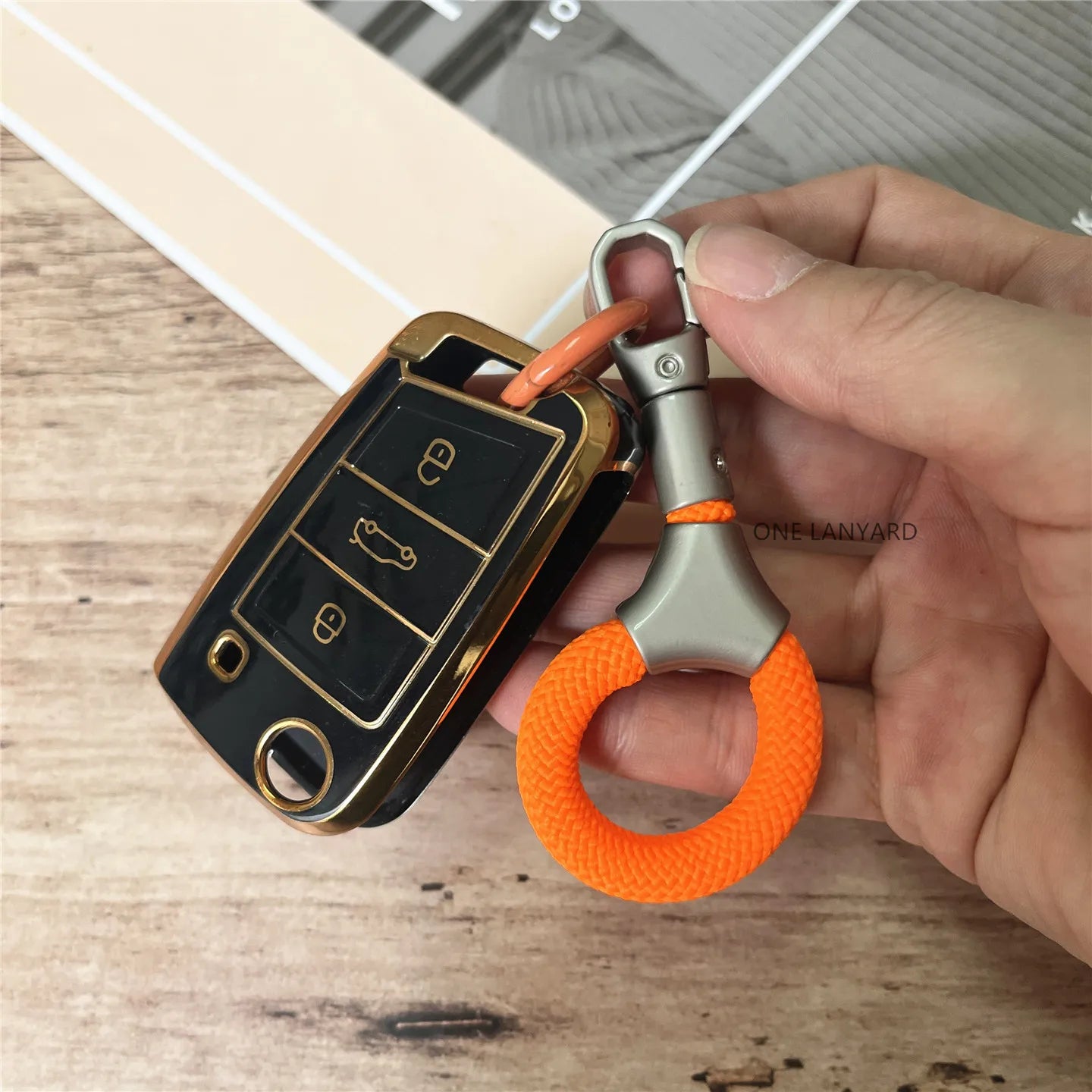 Cordón para Teléfono Móvil de Metal Resistente, Llavero Antipérdida, Correa Sólida para Dedo, Cordón Premium para Llaves