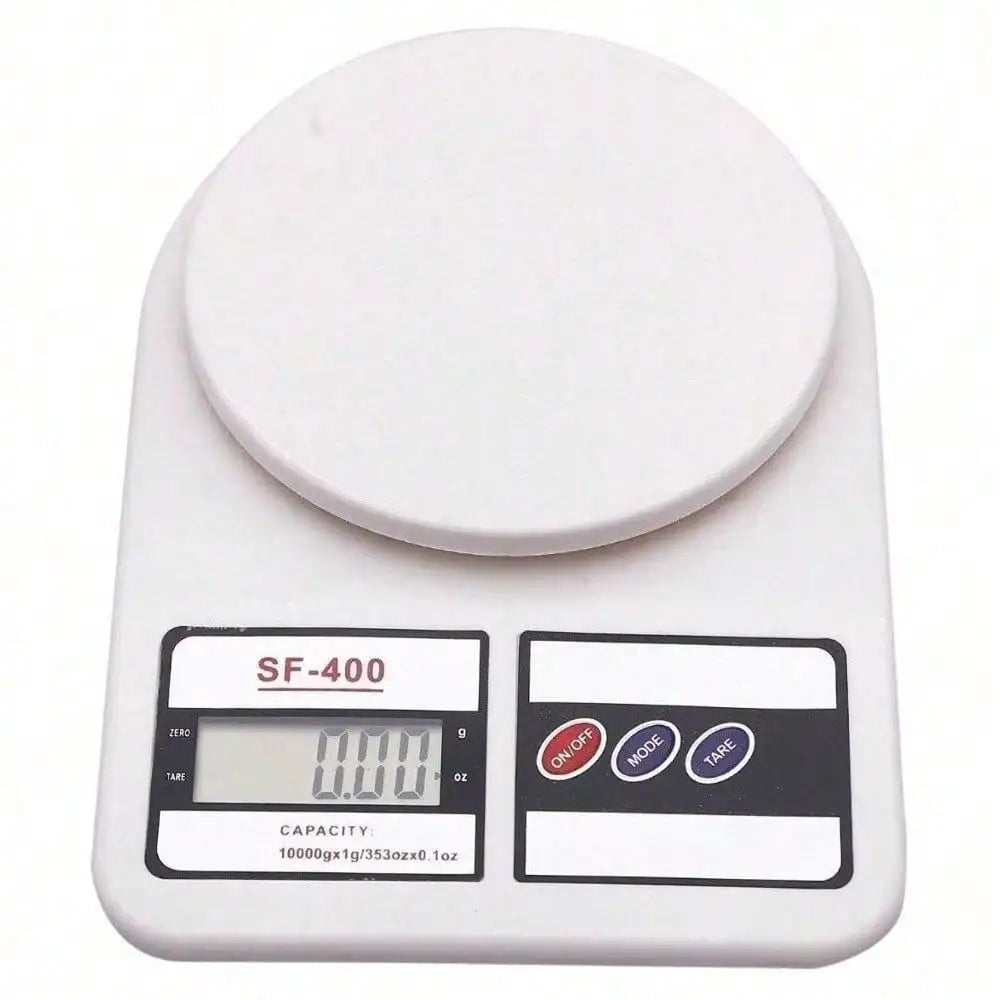 Báscula de Cocina Digital 10kg - Balanza Electrónica de Precisión Portátil con Batería, Pesa de Alimentos Inteligente para el Hogar