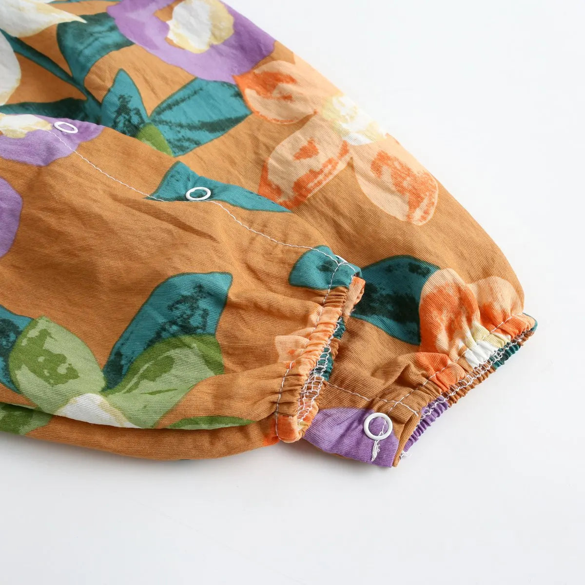 Sanlutoz Monos estampados para bebés y niñas, sin mangas, con estampado floral de verano