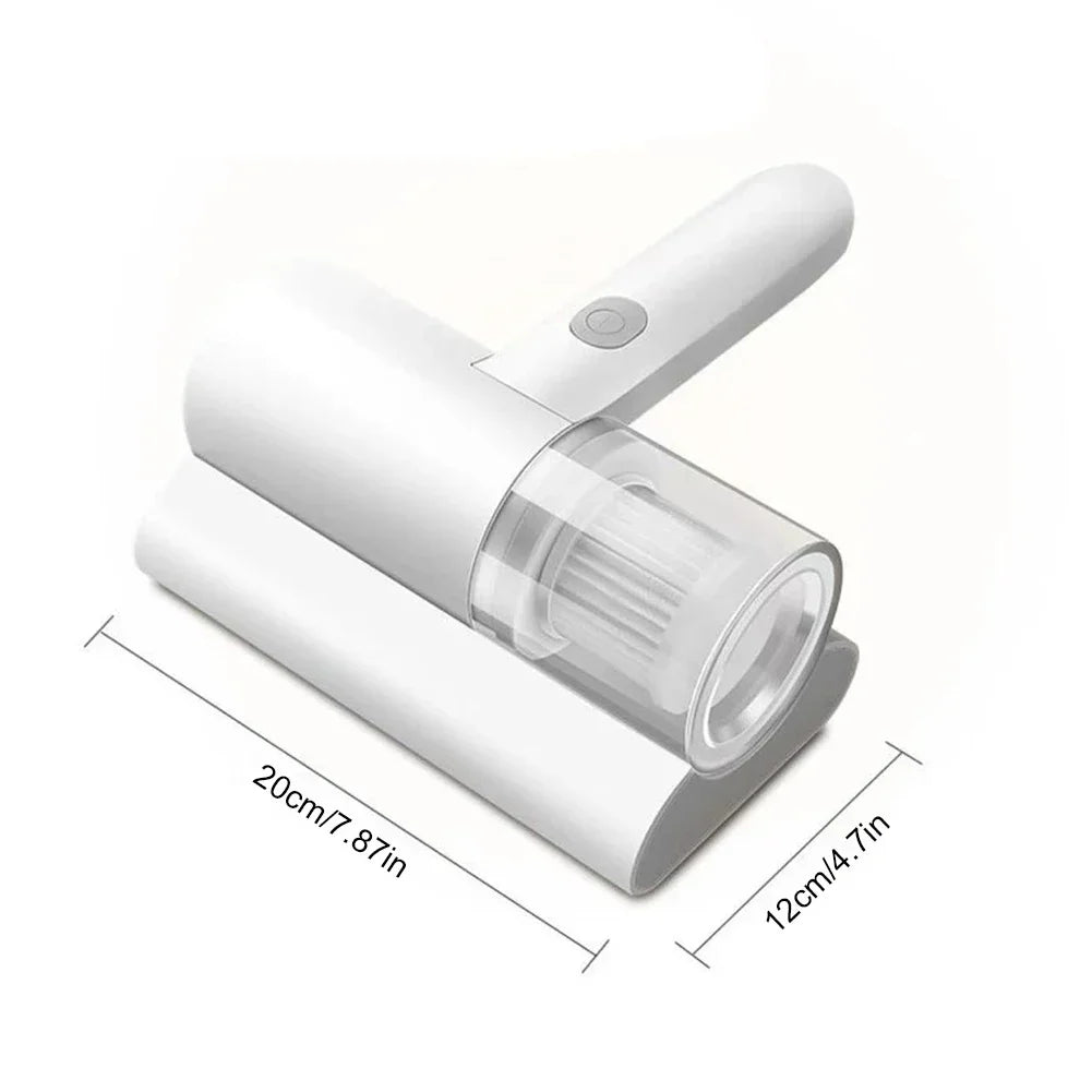 Aspiradora de colchón para el hogar, eliminador de ácaros eléctrico, inalámbrico, de mano, esterilización Uv, removedor de cama