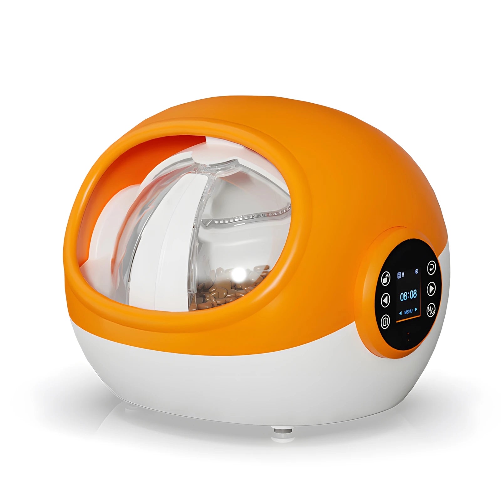 Alimentador automático para gatos, Sensor de reconocimiento de Chip antiarañazos, alimentador inteligente, registro de sonido, mantenimiento fresco, dispensador de alimentos para mascotas a prueba de polvo