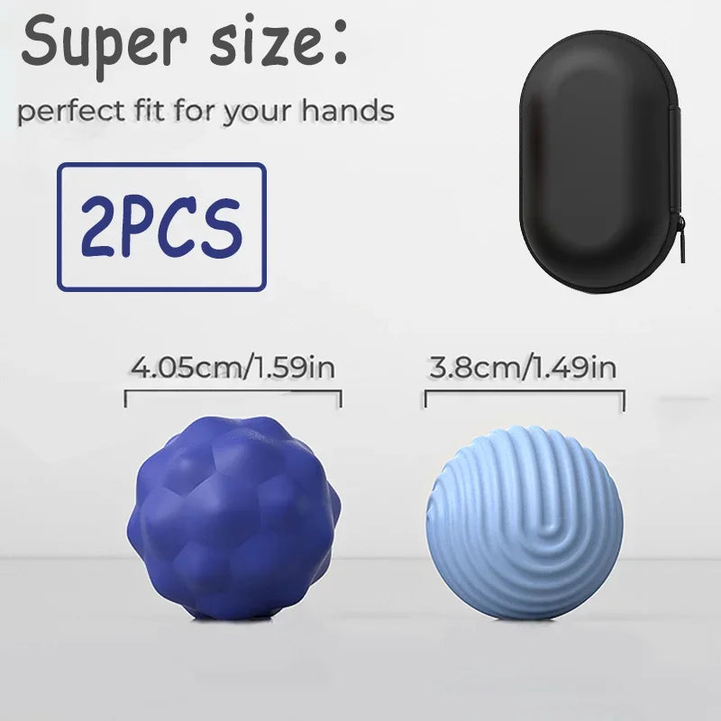 Bolas magnéticas de silicona para Fidget, bolas magnéticas de silicona extragrandes, 2 uds., 40,5mm, juguetes sensoriales para aliviar el estrés, autismo, TDAH, ansiedad