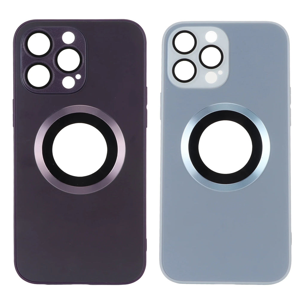 Funda Magnética para Teléfono, a Prueba de Polvo y Arañazos, Funda Magnética para Teléfono con Cristal Esmerilado, Cubierta Protectora para iPhone 14 Pro Max
