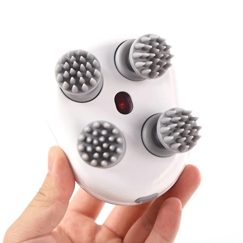 Masajeador Eléctrico para Gatos, Masajeador de Cabeza, Cuidado de la Salud, Relajación de Hombros y Cuello, Masaje de Tejido Profundo, Dispositivo Vibrador para el Cuero Cabelludo, Suministros para Mascotas