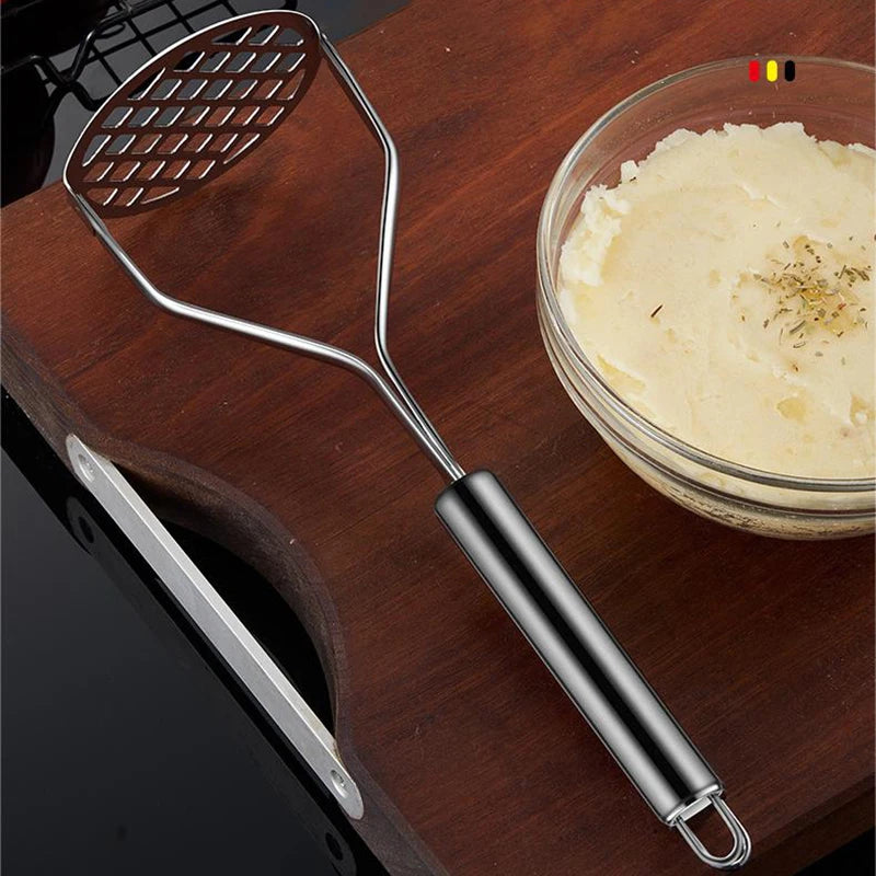 Aparato de Cocina, prensa de barro creativa, machacador de puré, máquina para hacer jugo, trituradora de patatas de acero inoxidable, empujador, herramientas de fruta, Cocina Cozinha