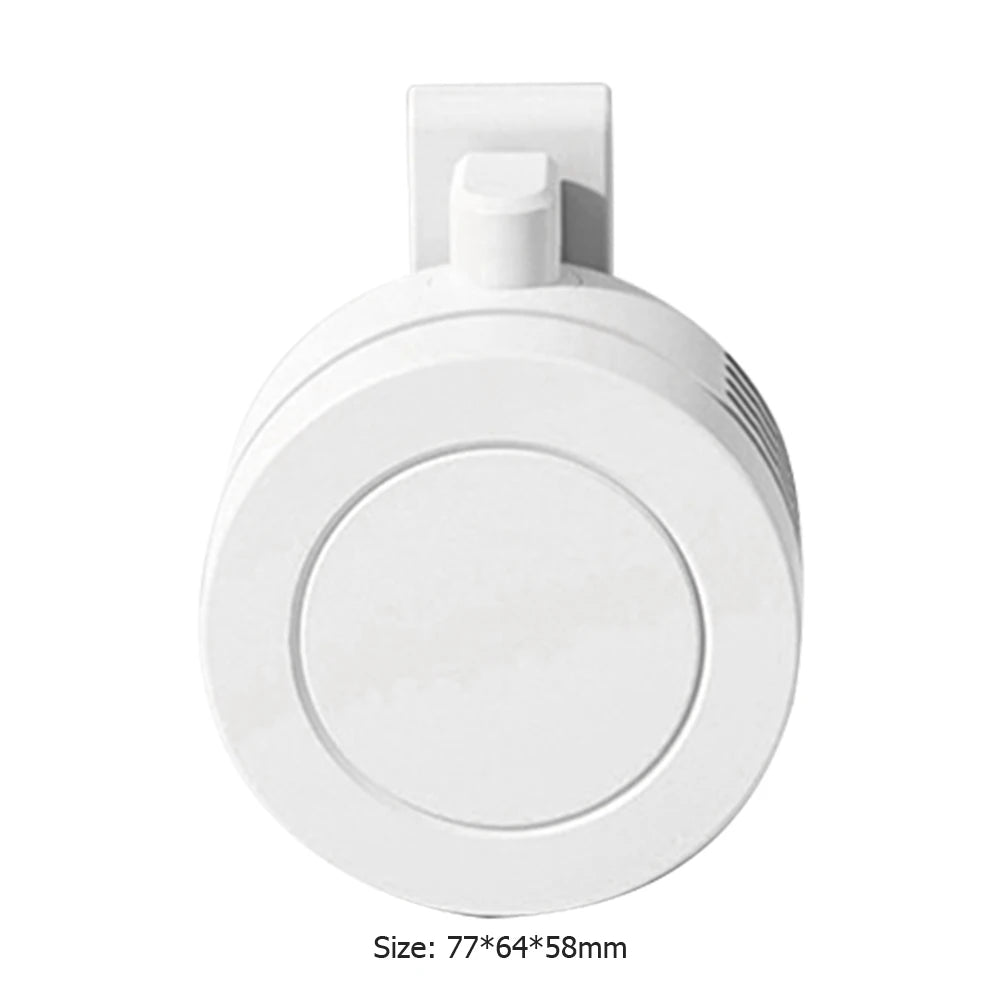 Mini ventilador portátil con Clip, ventilador de refrigeración eléctrico sin aspas de 3 velocidades, ventilador colgante para cintura, cuello, cintura, recargable por USB para exteriores