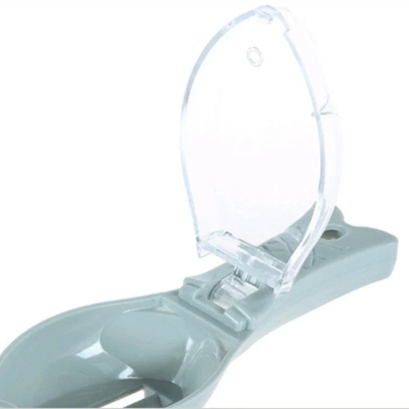 Raspador de báscula doméstica de cocina con tapa, raspador de escamas de pescado, descalcificación Manual, cepillado de herramientas de pesca