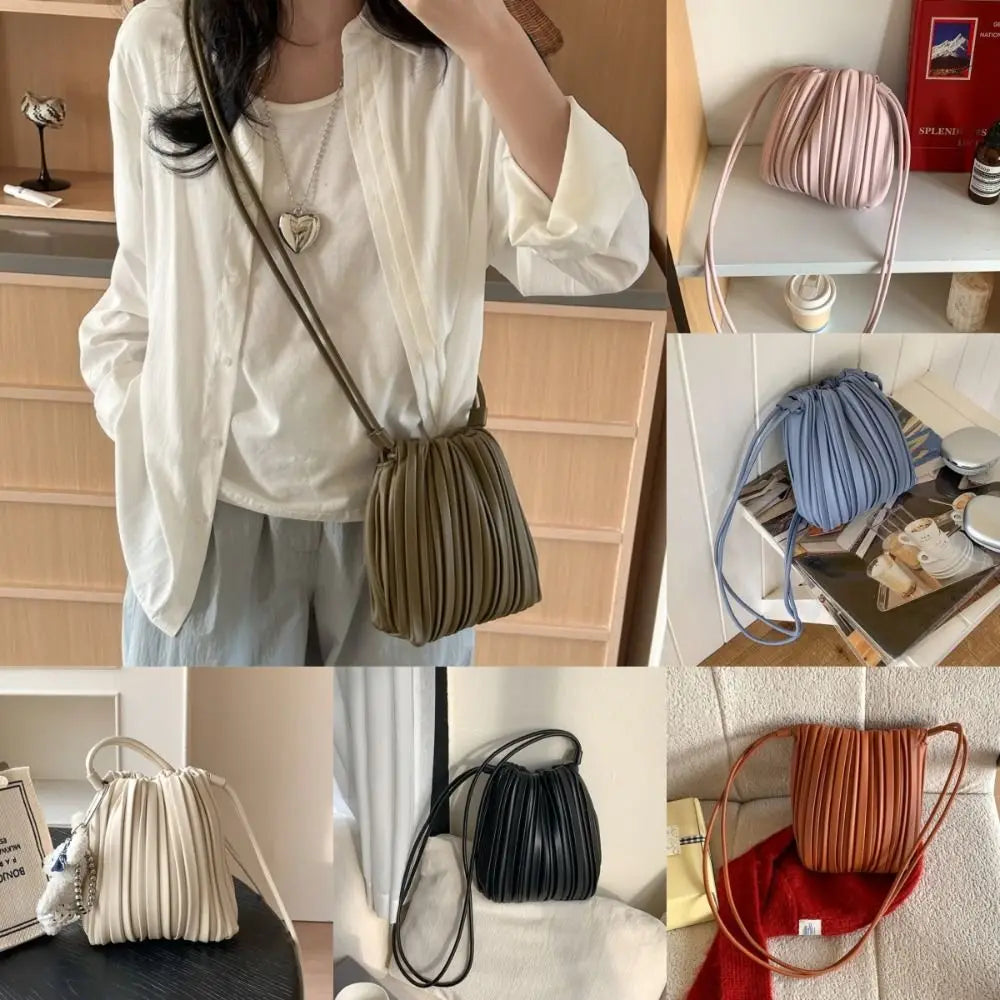 Nuevo bolso cruzado de cuero PU, bolso de hombro con bolsillo interior de uso versátil, Mini monedero elegante para mujeres y niñas