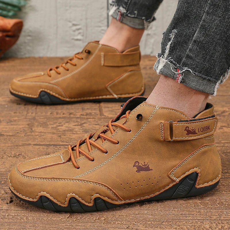 Zapatos para hombre, zapatillas originales, zapatos, botines altos para hombre, suela suave transpirable y cómoda, zapatos de moda de lujo para hombre