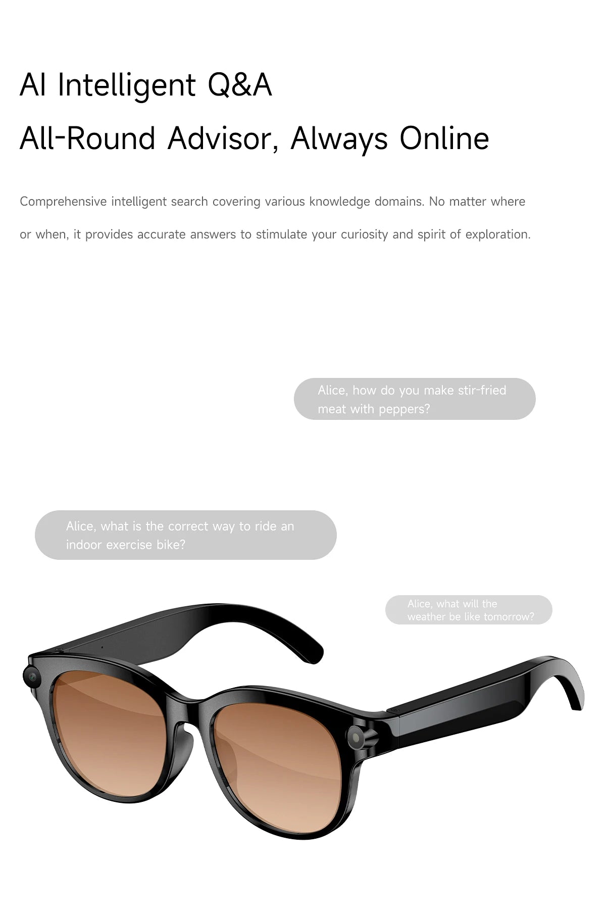 Gafas Inteligentes Lenovo 8K con IA, Traducción por IA, Llamadas Bluetooth, Reproductor de Música, Control de Cámara, Anti-luz Azul, Novedad 2026