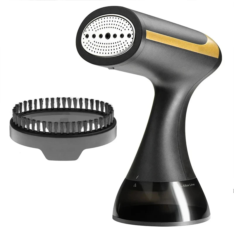 HOMEFISH-máquina de planchar portátil de mano, plancha de vapor para el hogar, pequeña máquina de planchar húmeda colgante para el cuidado de los tejidos, 1500W