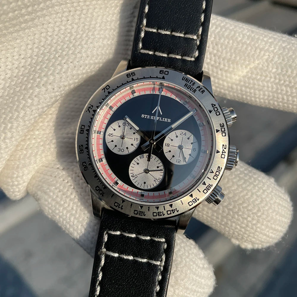 Reloj de Cuarzo de Lujo para Hombre SF733 STEELFLIER, Movimiento Silencioso VK63, Superluminoso, Resistente al Agua 200M, Reloj de Buceo, Nuevo Lanzamiento Oficial