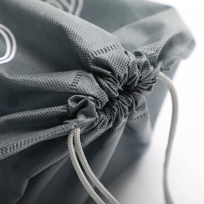 Organizador de zapatos Visible, bolsa de almacenamiento con cordón no tejido grueso a prueba de polvo, bolsa de viaje para ropa, bolsos de almacenamiento, 1/3/5 Uds.