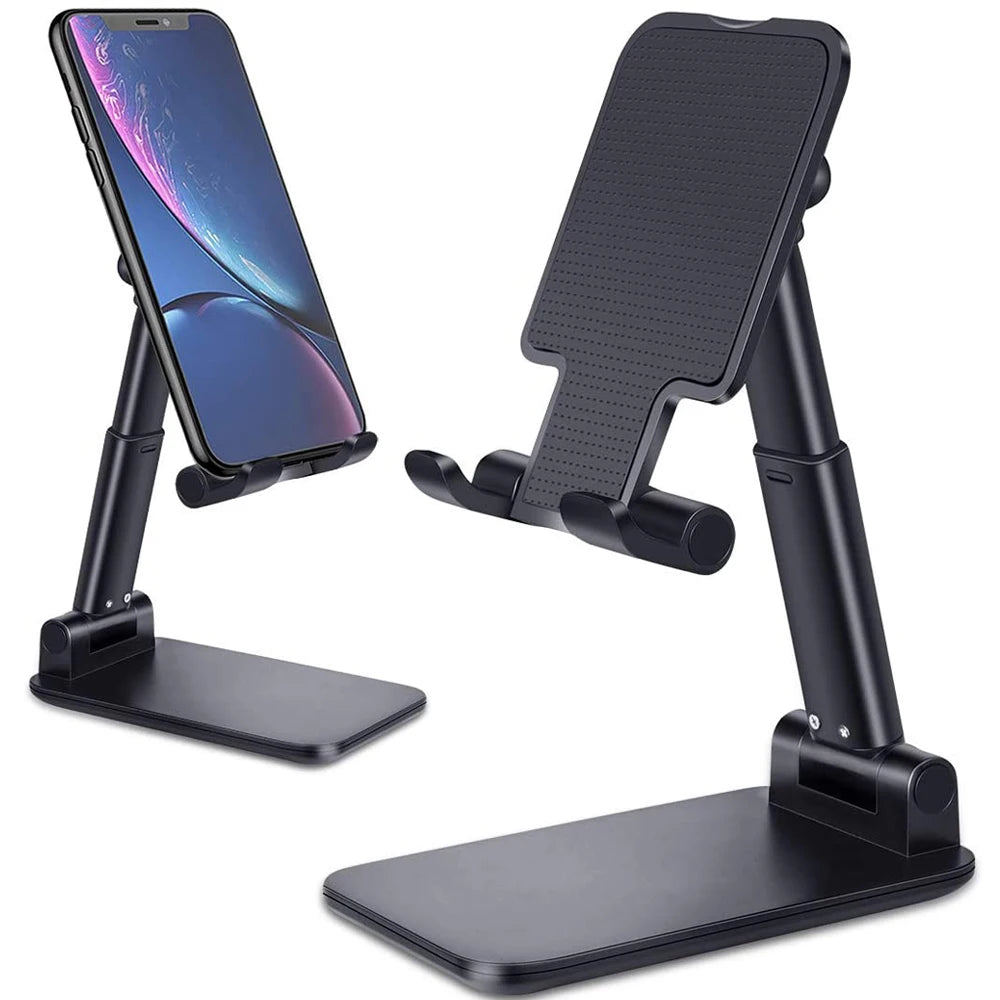 Soporte de escritorio para teléfono inteligente, soporte plegable para tableta, iPhone, iPad, Samsung, Huawei y Xiaomi