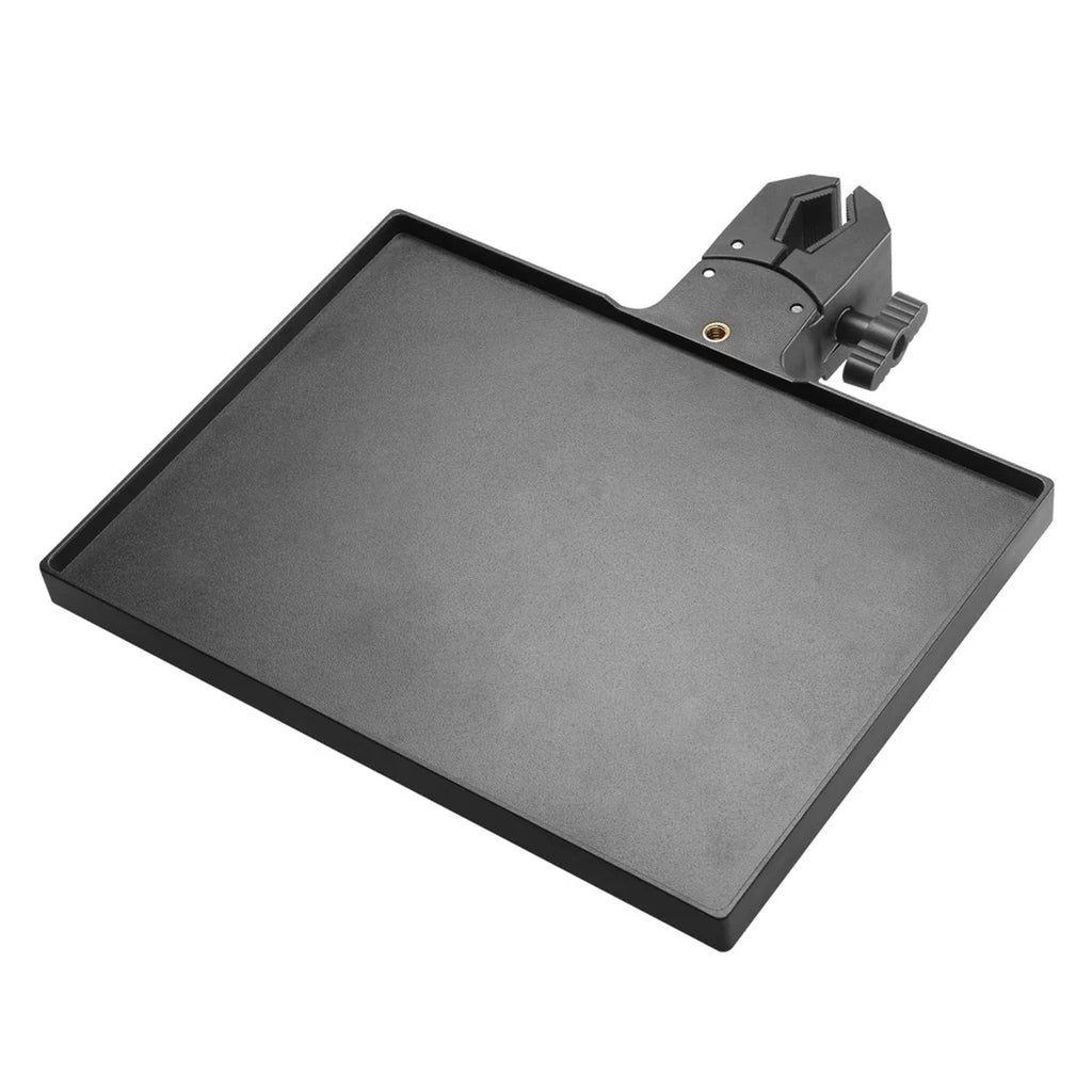 Soporte Universal Ajustable para Micrófono Miwayer, Plataforma para Tarjeta de Sonido de 225×165 mm, Base Antideslizante, Soporta 2.5 kg para Estudio/Escenario