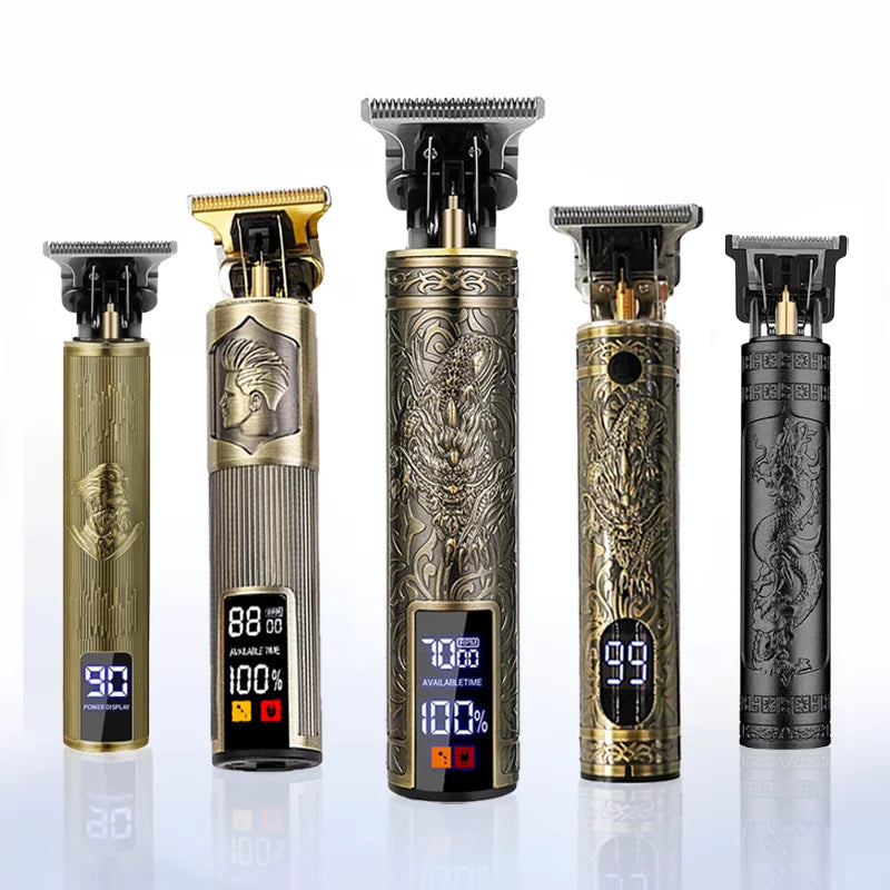 ¡Nuevo! Cortapelos/accesorios eléctricos T9 |   Afeitadora Profesional USB |   Máquina cortadora de decoloración calva de 0 mm portátil para hombres corte de pelo en casa