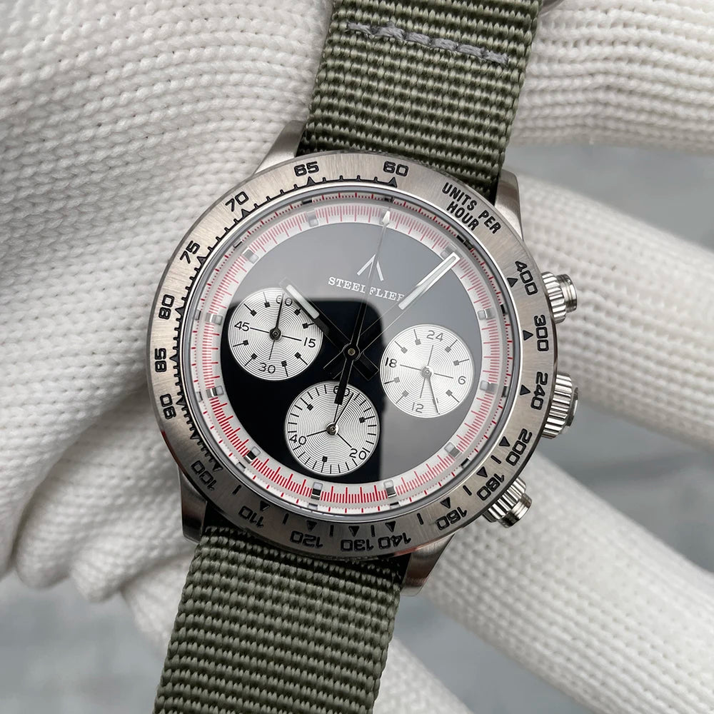 Reloj de Cuarzo de Lujo para Hombre SF733 STEELFLIER, Movimiento Silencioso VK63, Superluminoso, Resistente al Agua 200M, Reloj de Buceo, Nuevo Lanzamiento Oficial