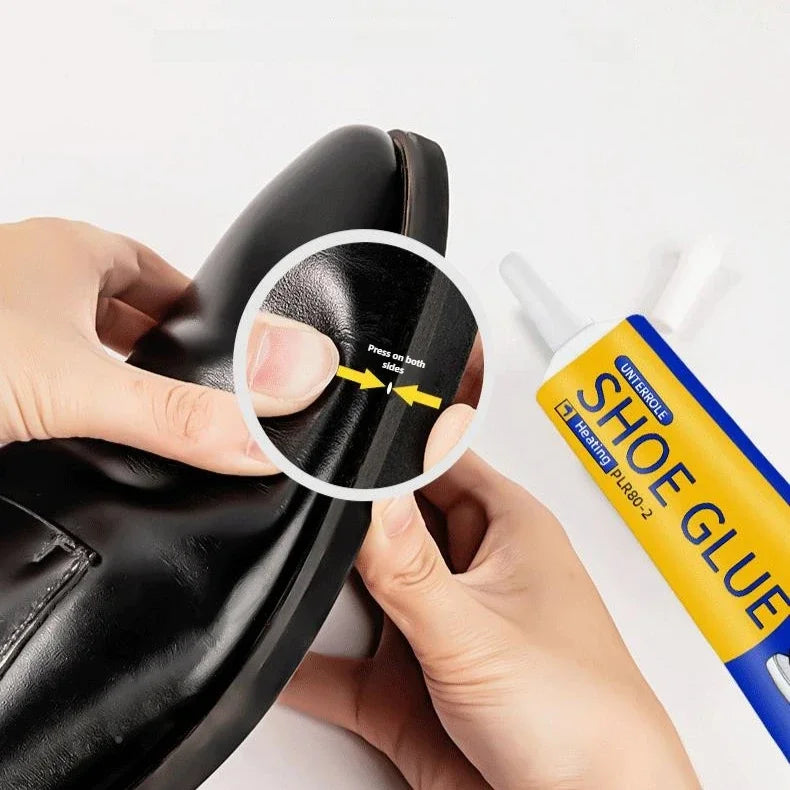 Pegamento Fuerte para Zapatos 60ml, Adhesivo Impermeable de Secado Rápido para Reparación, Fijación de Zapatillas y Botas, Resina Suave Transparente para Manualidades DIY