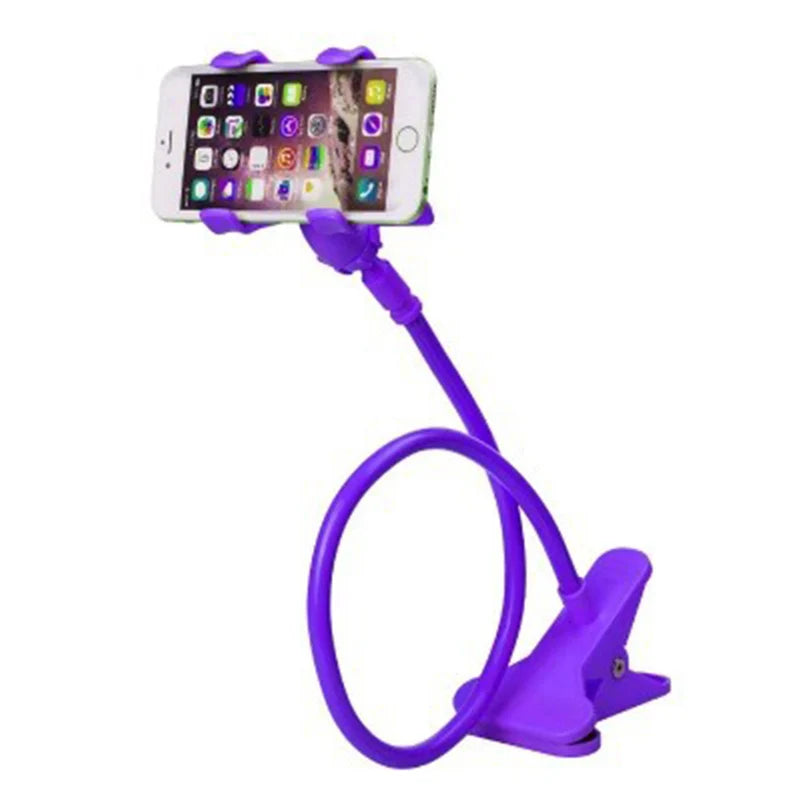 Soporte Universal Flexible para teléfono móvil, Clip ajustable para teléfono móvil, cama para el hogar, montaje de escritorio, soporte para teléfono inteligente