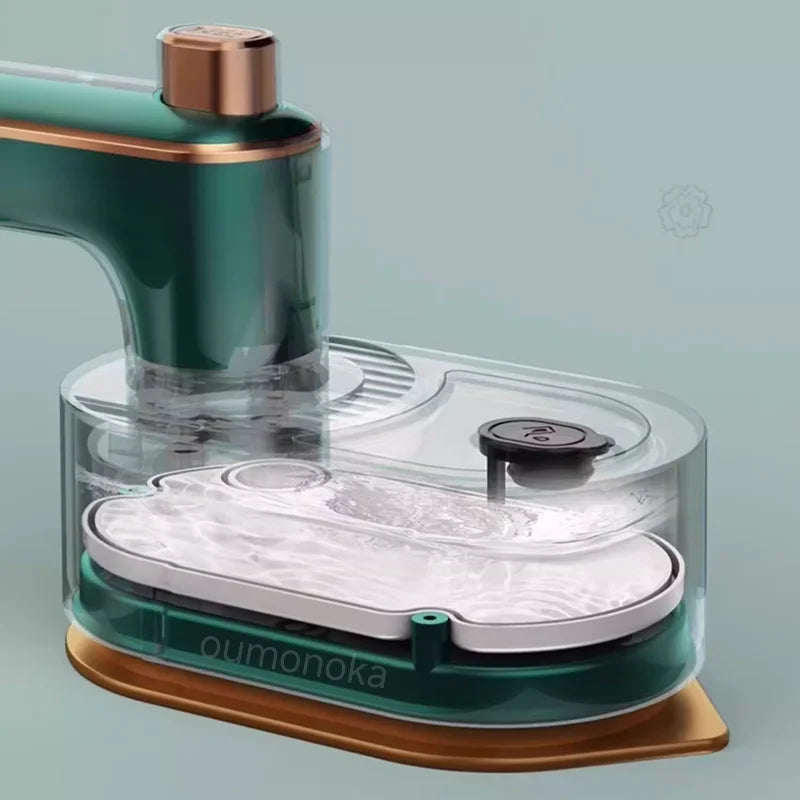 Plancha de vapor vertical de mano para ropa, plancha de maquillaje para ropa, mini máquina de planchar portátil, vaporizador de prendas de viaje