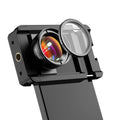 APEXEL nueva llegada 4k HD 100mm macro Micro lente con filtro CPL abrazadera multifuncional para iPhone Samsung y todos los teléfonos inteligentes