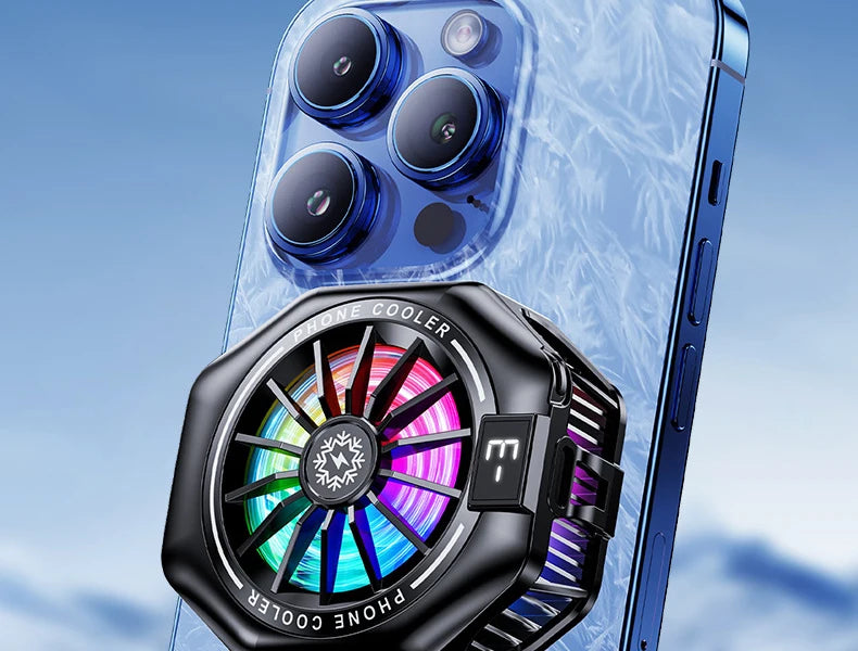 Enfriador Black Shark para teléfono celular, ventilador de refrigeración móvil, ventilador para juegos, accesorios de refrigeración para teléfono, enfriador portátil para juegos de teléfono