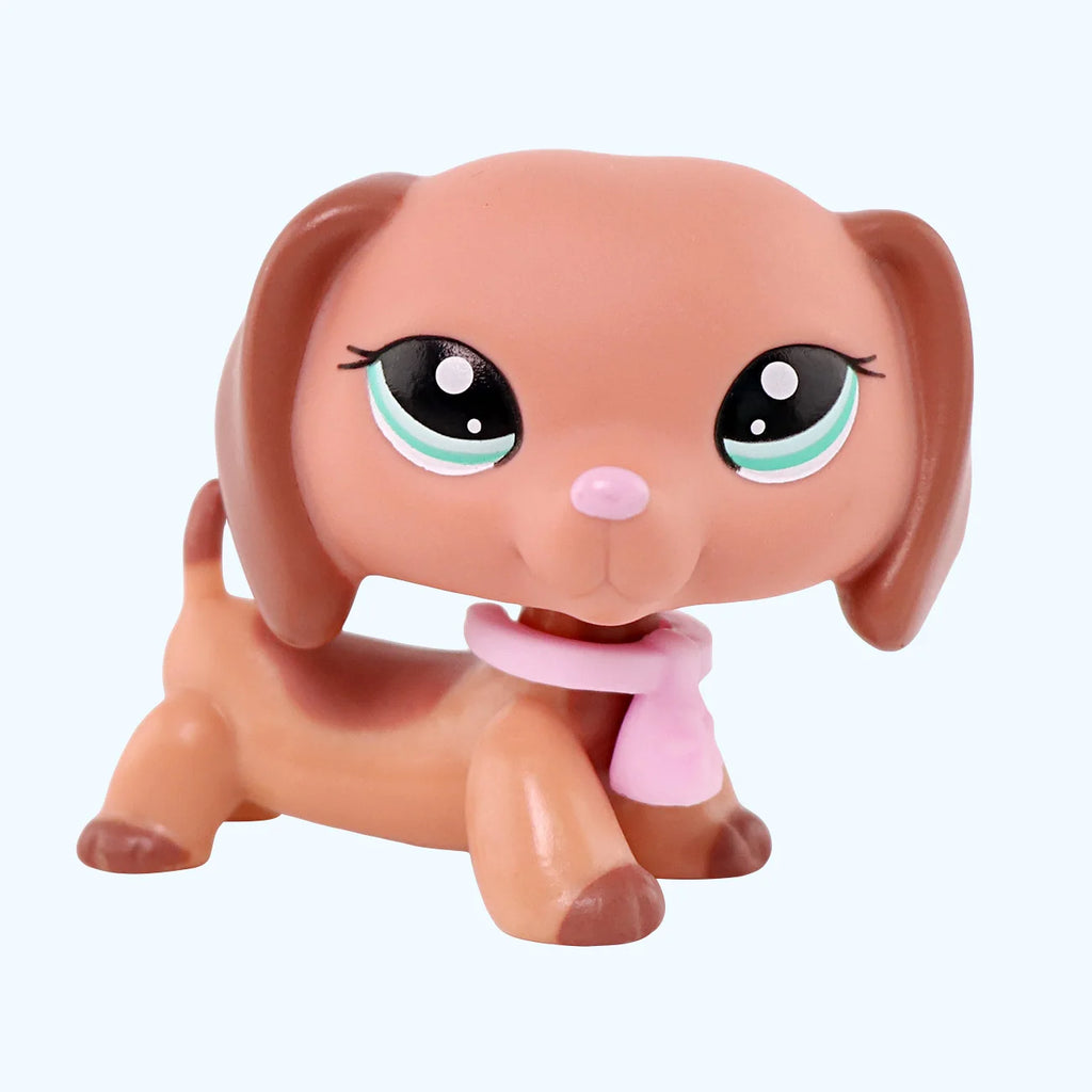 Minilpsshop Pet Shop - Juguete Bobble Head de Dachshund Raro # 2046 Juguetes para Niños, Regalos para Niños y Niñas, Coleccionables para lps