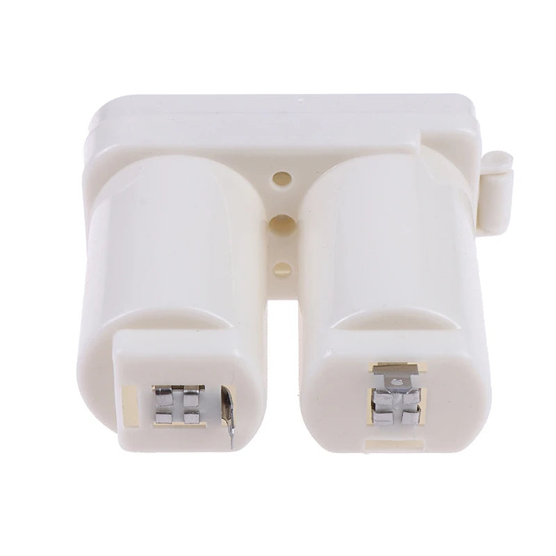 Caja de batería de doble compartimentos para calentador de agua a Gas, accesorios, piezas, caja de batería doble de plástico Universal, 1 Uds.