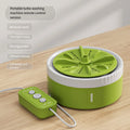 Mini lavadora portátil con control remoto para el hogar, máquina de lavado con USB, giratorio, Turbo Fruit, ultrasónico, para ropa, cocina, viaje