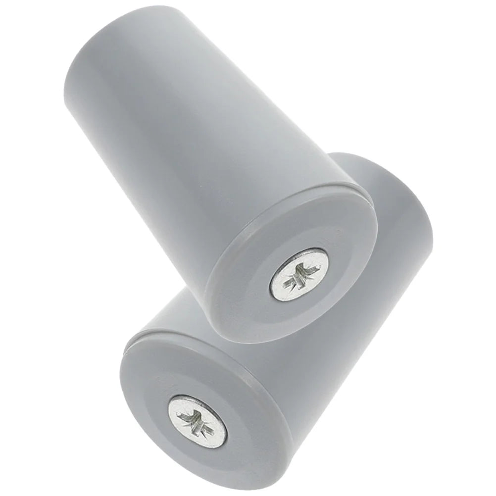 2 uds tapones para persianas accesorios piezas de persiana enrollable limitador de fijación Vertical sujetadores de ventana gris tamaño adecuado la mayoría de los persianas