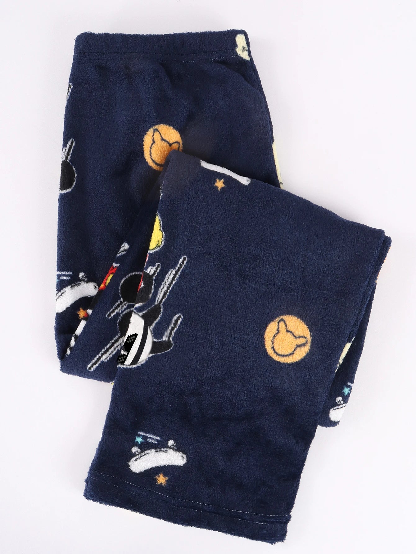 Conjunto de Pijama de Felpa Polar para Mujer – Suave, Cálido y Acogedor, Ideal para Otoño e Invierno, Pijama Largo de Manga Larga y Pantalón Estampado