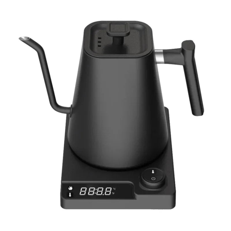 Hervidor eléctrico de cuello de cisne de 1200W con Control de temperatura, hervidor eléctrico para café y té, cafetera de 110v/220v