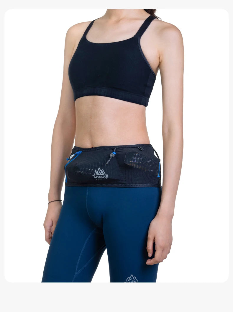 AONIJIE W8101 cinturón de hidratación para correr riñonera bolsa de dinero de viaje Trail Marathon gimnasio entrenamiento Fitness soporte para teléfono móvil