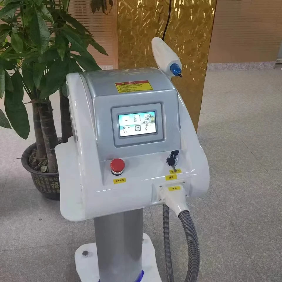 Máquina de Belleza Láser Más Vendida, Láser Portátil Q-switch ND YAG para Eliminación de Tatuajes, Eliminación de Pigmentación, Máquina de Peeling de Carbono