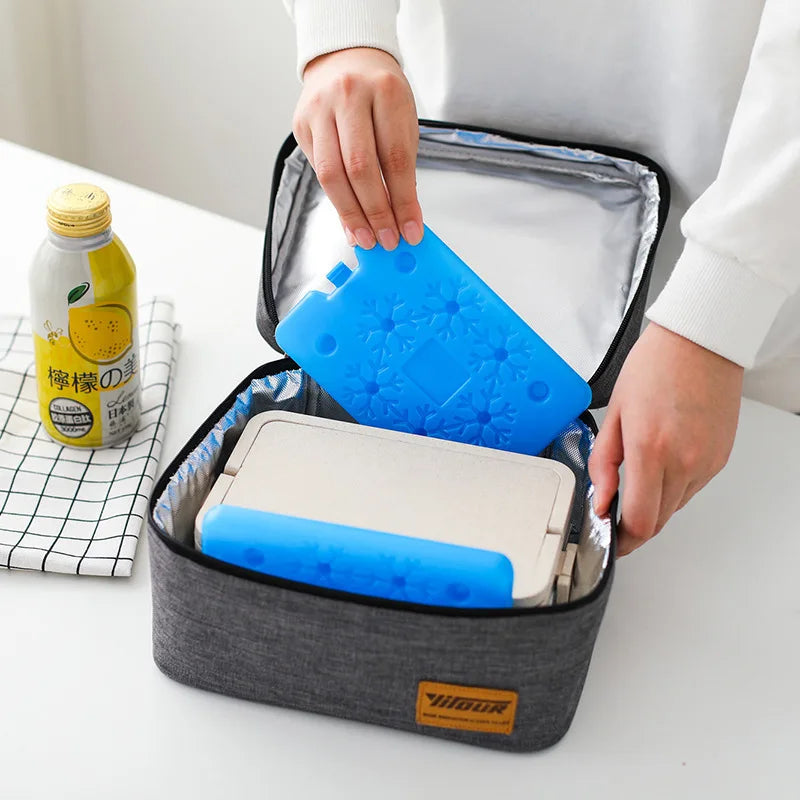 Paquete de hielo portátil reutilizable, paquete de enfriamiento para congelador, caja de llenado de agua de enfriamiento de larga duración PARA refrigeración y almacenamiento de alimentos frescos