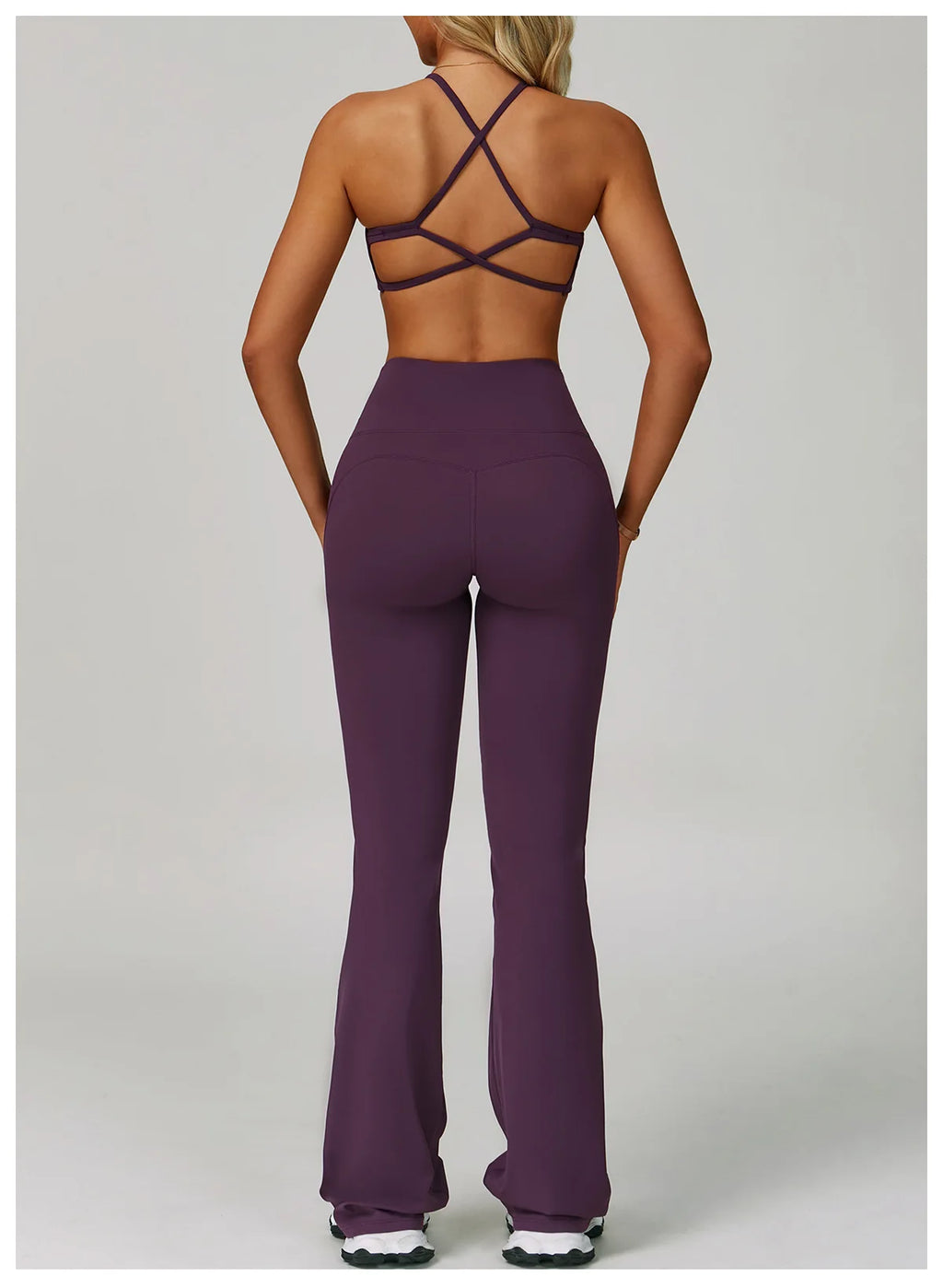 Conjuntos de 2 uds de chándal para mujer, ropa deportiva, conjuntos de Yoga, ropa deportiva, sujetador de entrenamiento, conjunto de mallas de cintura alta, ropa de gimnasio, trajes deportivos