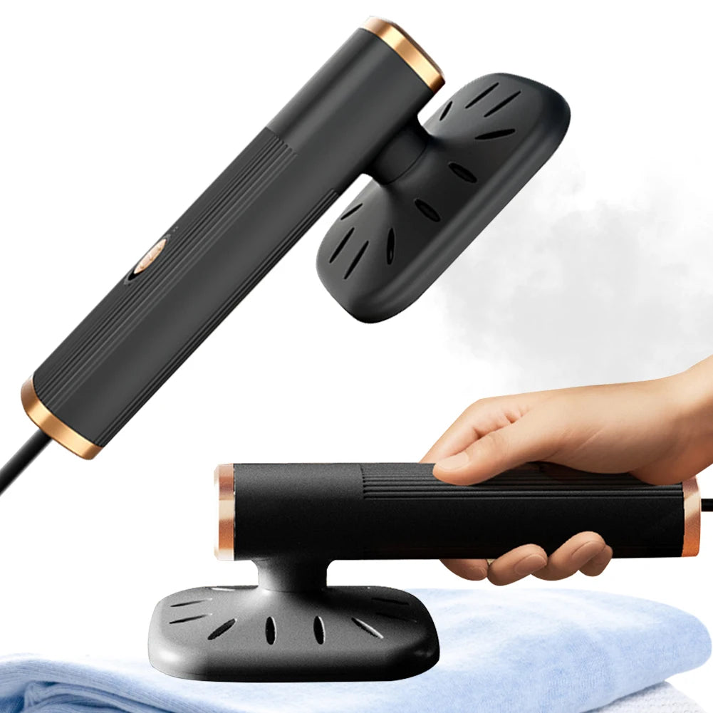 Máquina de planchar portátil 360 °   Plancha de mano para planchar, plancha de vapor doméstica alimentada por USB para planchar ropa de tela