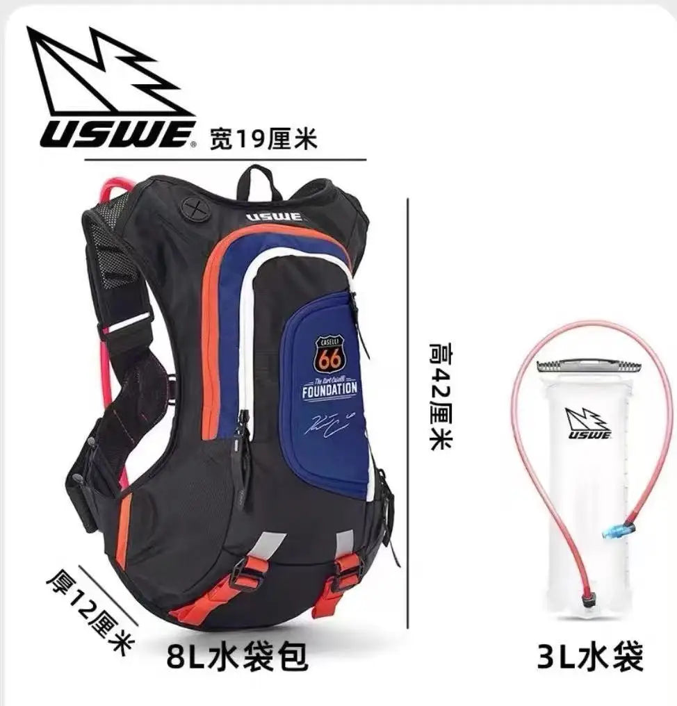 Oferta Especial USWE Mochila de Hidratación Todoterreno Doble Hombro para Ciclismo, Mochila de Hidratación FOX Todoterreno para Rally Forestal y ADV