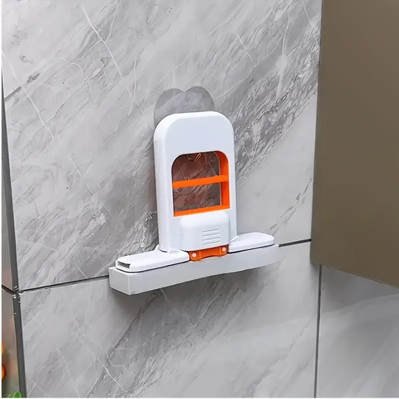 Mini fregona multifuncional |   Fregona retráctil húmeda/seca para cocina, baño, coche |   Plástico duradero |   Herramienta compacta y de limpieza del hogar