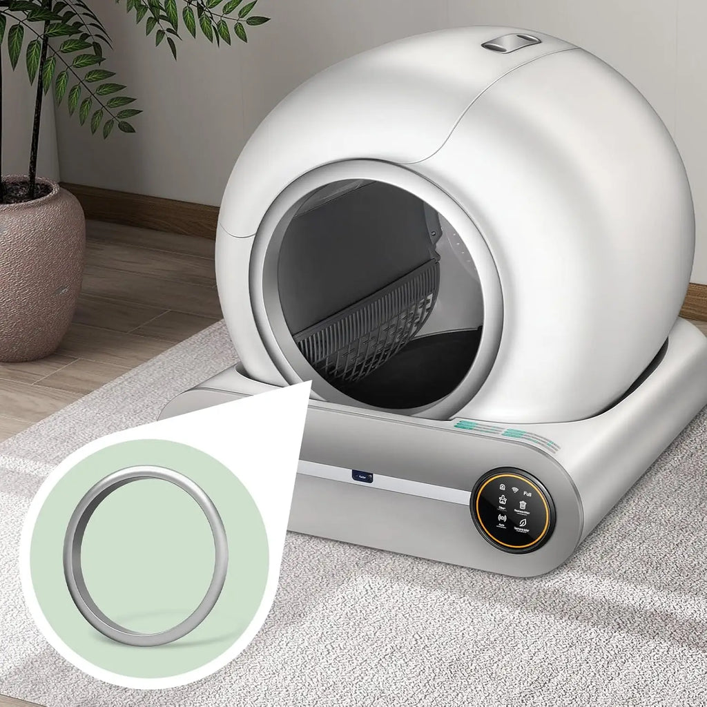 TONEPIE Accesorios para Caja de Arena Automática para Gatos, Puerta de Recambio para Contenedor de Inodoro Autolimpiable, Piezas de Repuesto, Suministros para Gatos