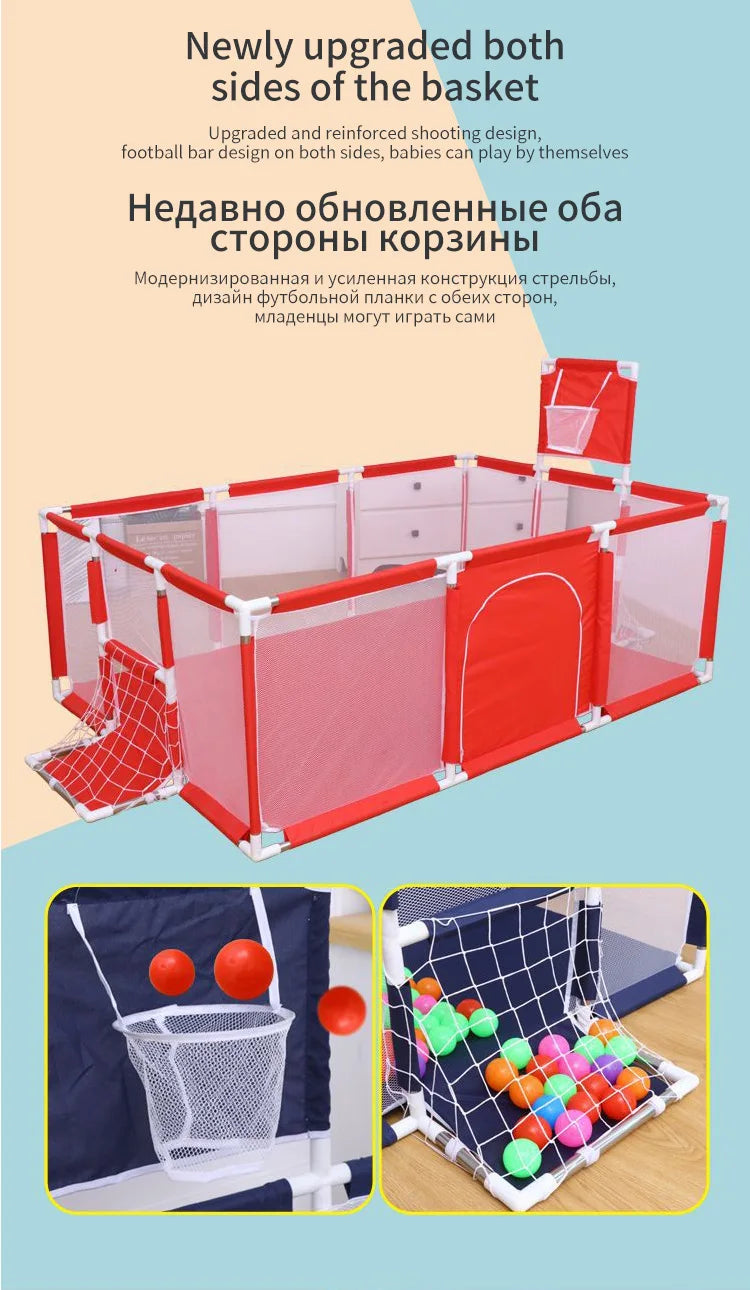 Parque infantil para bebés, recién llegado, parque infantil para bebés de 6 meses a 6 años, parque infantil para niños, valla de seguridad interior para bebés