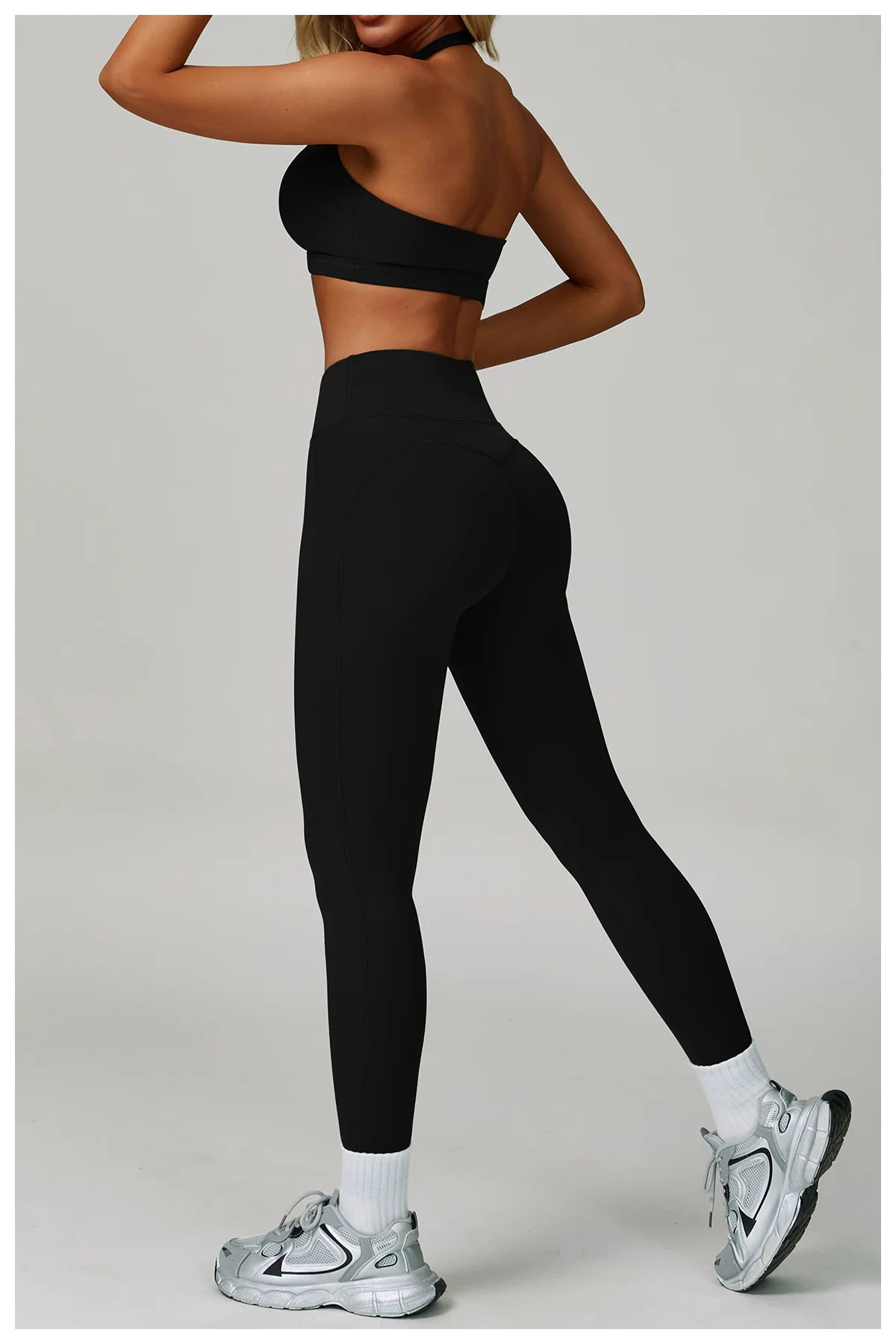Conjuntos de 2 uds de chándal para mujer, ropa deportiva, conjuntos de Yoga, ropa deportiva, sujetador de entrenamiento, conjunto de mallas de cintura alta, ropa de gimnasio, trajes deportivos