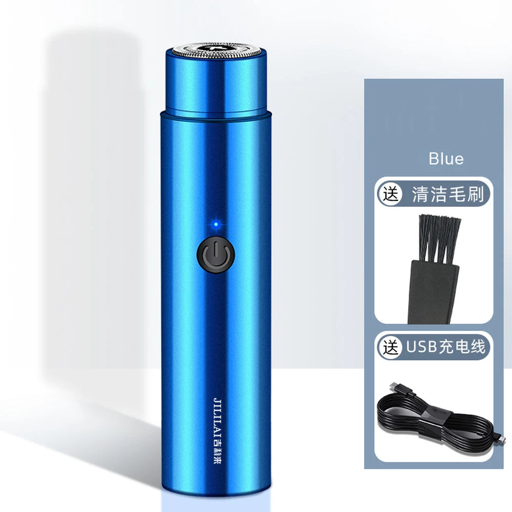 Mini Afeitadora eléctrica, depiladora recargable, máquina de afeitar para mujeres y hombres, Mini Afeitadora de coche, herramientas de afeitado eléctrico