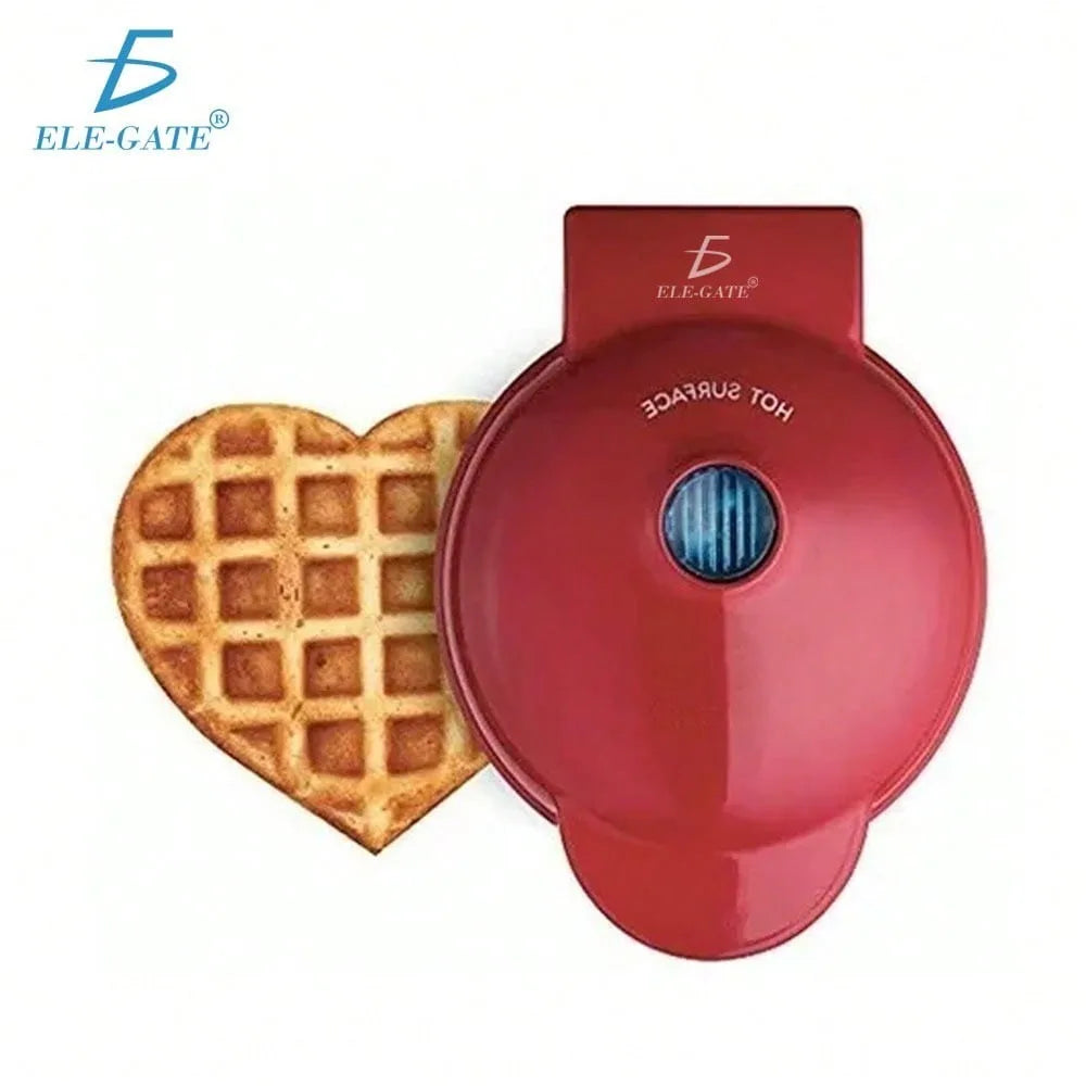 Waflera Eléctrica para Waffles en Forma de Corazón