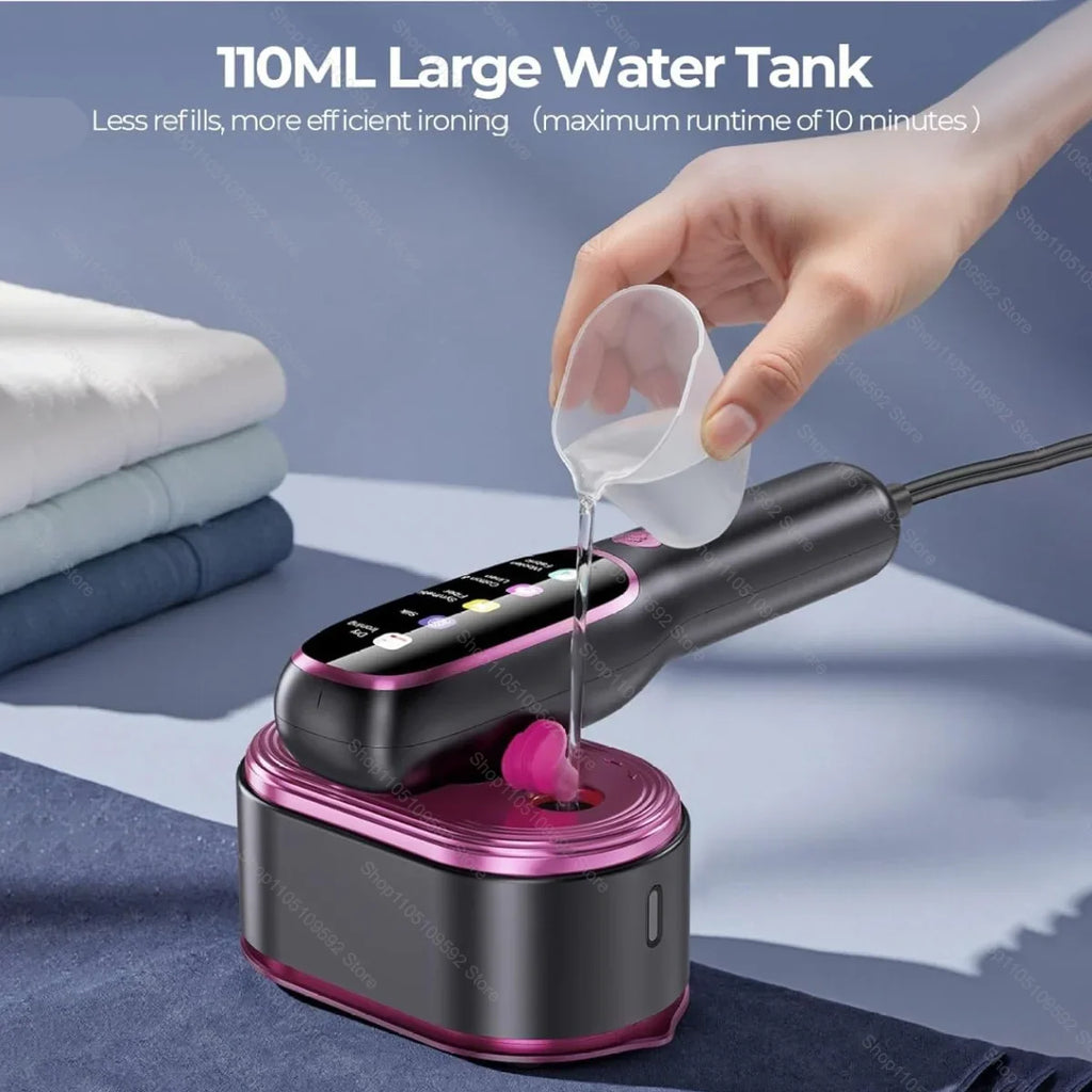 Plancha de vapor para colgar ropa, plancha de mano profesional de 1200W para calefacción del hogar, plancha de vapor portátil, superficie de ropa, novedad de 2026